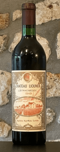 Vin rouge, Listrac Médoc, Château Liouner 1949
