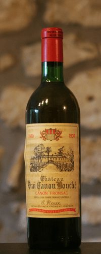 Vin rouge, Château Vrai Canon Bouche 1970
