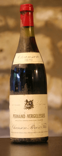 Vin rouge, Domaine Chanson 1970