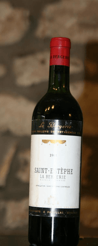 Vin rouge, La Bergerie 1964