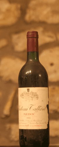 Vin rouge, Château Taffard 1988