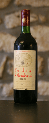 Vin rouge, Chateau Les Vieux Colombiers 1973