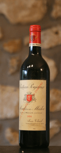 Vin rouge, Moulis, Château Poujeaux 1994