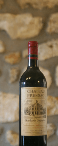 Vin rouge, Château Pressac Laguens 1983