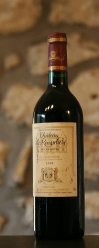 Vin rouge, St Estephe, Château La Rousseliere 1999