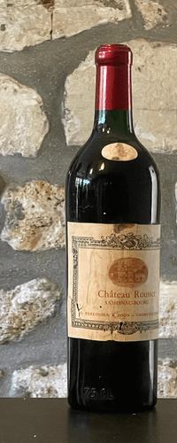 Vin rouge, Samonac Bourg, Château Rousset 1952