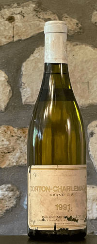 Vin blanc, Corton Charlemagne Grand Cru, Domaine Michel Juliot 1991