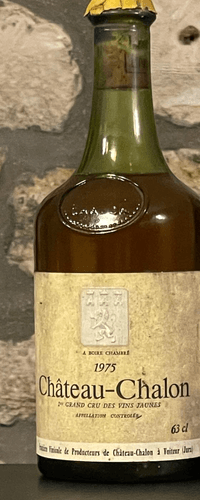 vin jaune, chateau chalon, fruitiere vinicole à Voiteur 1975