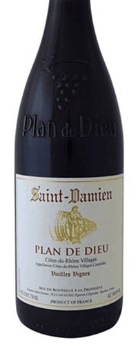 Domaine Saint Damien Plan de Dieu Vielles Vignes Cotes du Rhone Villages Bio 2021