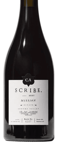 Scribe Winery Estate Sonoma Valley Misson 2021 (6 x 75 cl)