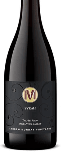 Andrew Murray Vineyards Tous les Jours Santa Ynez Valley Syrah 2018 (6 x 75 cl)