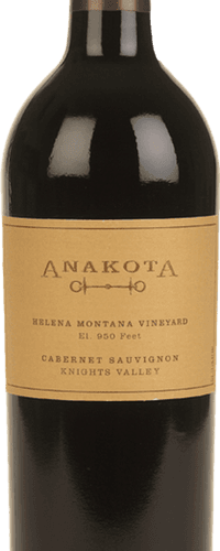 Jackson Family Wines Anakota Helena Montana Cabernet Sauvignon 2017 (6 x 75 cl)