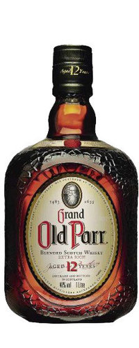 Grand Old Parr 12 Year Old Blended Scotch Whisky 1 Liter