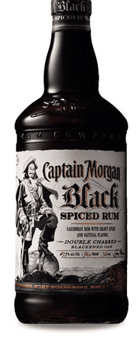 Captain Morgan Black Spiced Rum 1 Liter