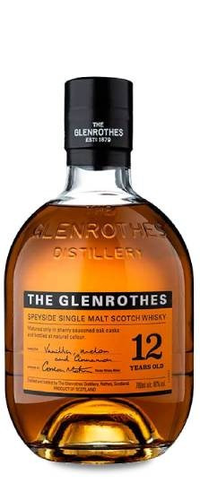 Glenrothes 12 Year Old Single Malt Scotch Whisky 70 cl.