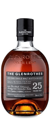 Glenrothes 25 Year Old Single Malt Scotch Whisky 70 cl.