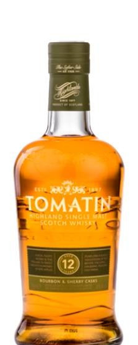Tomatin 12 Year Old Whisky 70 cl.