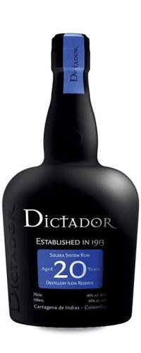 Dictador 20 Years Old Rum 70 cl.
