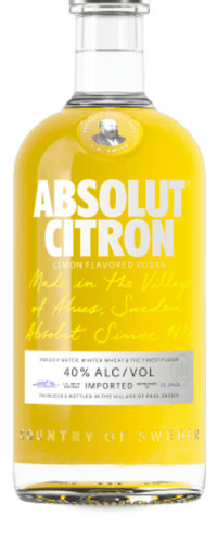 Absolut Citron Vodka 1 Liter