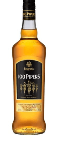 100 Pipers Scotch Whisky 70 cl.