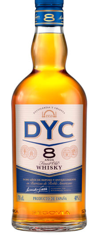 DYC 8 Year Old Whisky 70 cl.