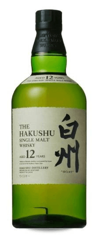 Hakushu 12 Años Japanese Single Malt Whisky 70 cl.