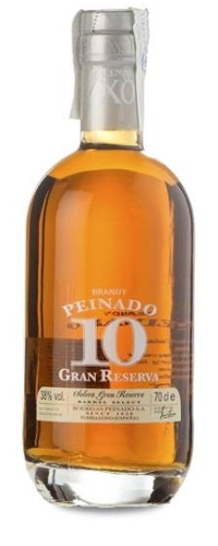 Brandy Peinado 10 Años 70 cl.
