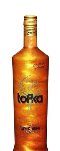 Tofka Toffee Vodka 70 cl.