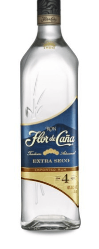 Ron Flor de Caña Extra Dry 4 Años 70 cl.