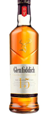 Glenfiddich 15 Años Single Malt Scotch Whisky 70 cl.