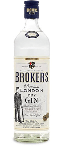 Broker's London Dry Gin 70 cl.
