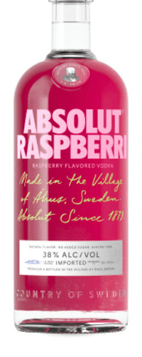 Absolut Vodka Raspberri 1 Litro