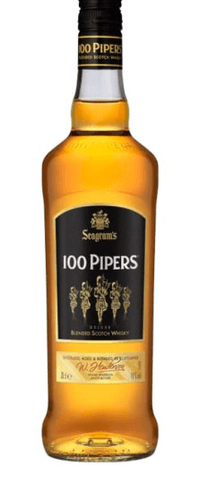 100 Pipers Scotch Whisky 70 cl.