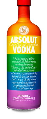 Absolut Vodka Colors 1 Litro