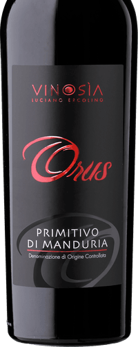 Vinosia - Orus Primitivo di Manduria 2018