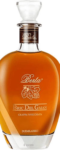 Berta - Grappa invecchiata Bric del Gaian 2007