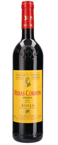 2012 Heras Cordon Reserva Rioja Alta