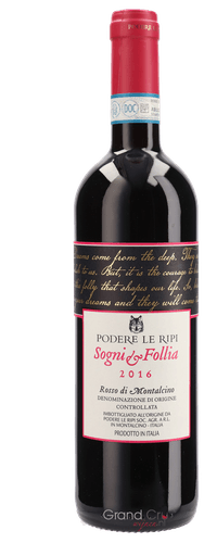 2016 Podere le Ripi Rosso di Montalcino Sogni e Follia