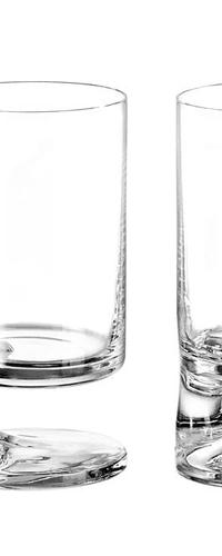 Smoke - Joe Colombo Acqua Water Glass (Twin Pack) 28cl