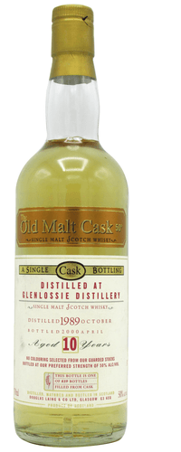 Glenlossie - Old Malt Cask - Single Cask  1989 10 year old Whisky