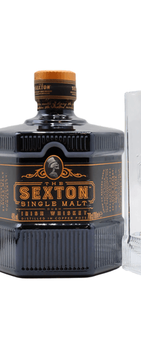 Sexton - Branded Glass & Irish Single Malt  Whiskey