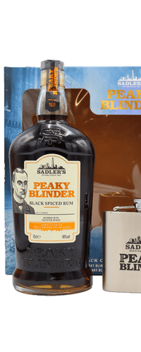 Peaky Blinders - Gift Pack - Hip Flask & Spiced Rum