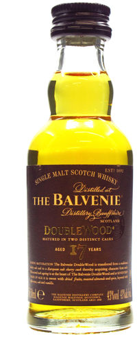 Balvenie - Doublewood Single Malt Miniature 17 year old Whisky