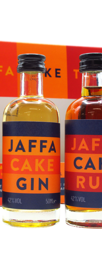 Jaffa Cake - Gin- Vodka & Rum Miniature Gift Pack 3 x 5cl Spirit