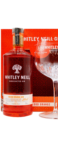 Whitley Neill - Glass Pack - Blood Orange Gin