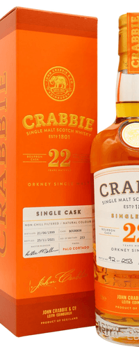 Crabbie - Secret Orkney Single Cask 1999 22 year old Whisky