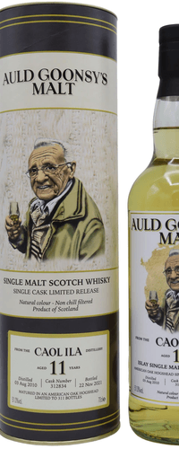 Caol Ila - Auld Goonsy's Single Cask #312834 2010 11 year old Whisky