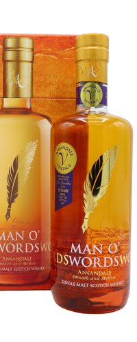 Annandale - Vintage Man O' Words - Bourbon Cask #528 2015 5 year old Whisky