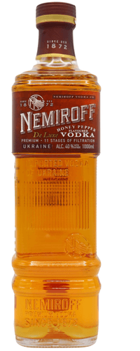 Nemiroff - De Luxe Honey Pepper (1 Litre) Ukrainian Vodka