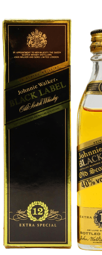 Johnnie Walker - Black Label Blended Miniature Whisky